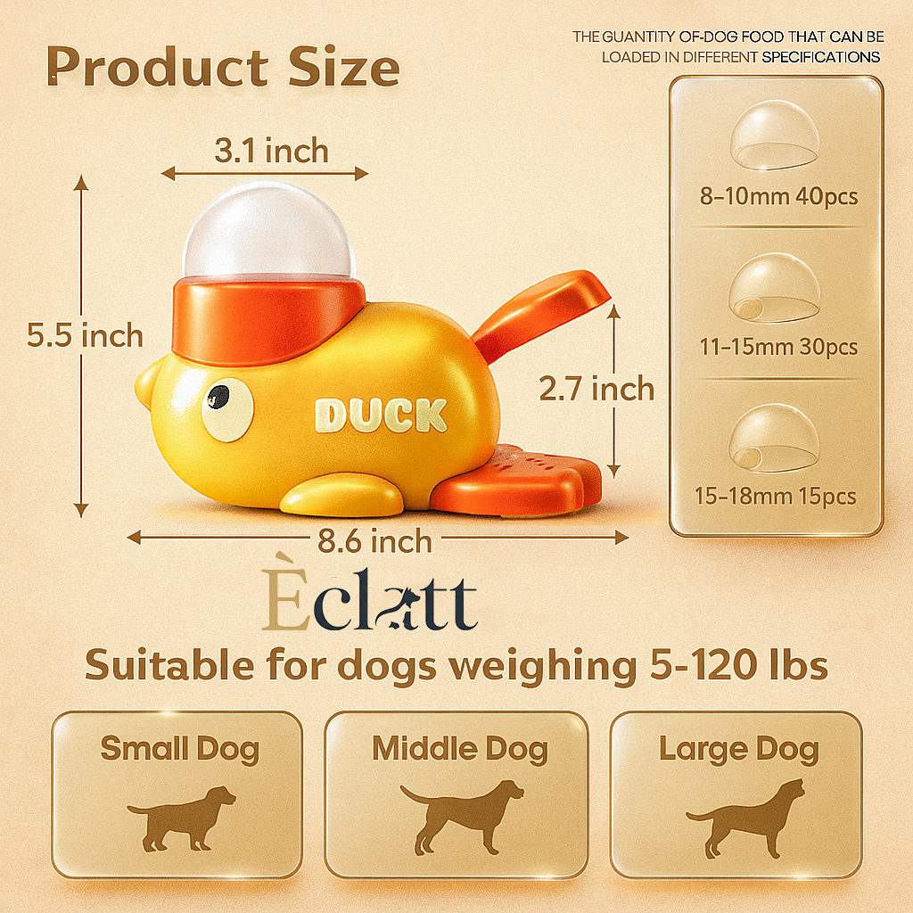 🐾 SmartPlay™ Duck Feeder by Èclatt