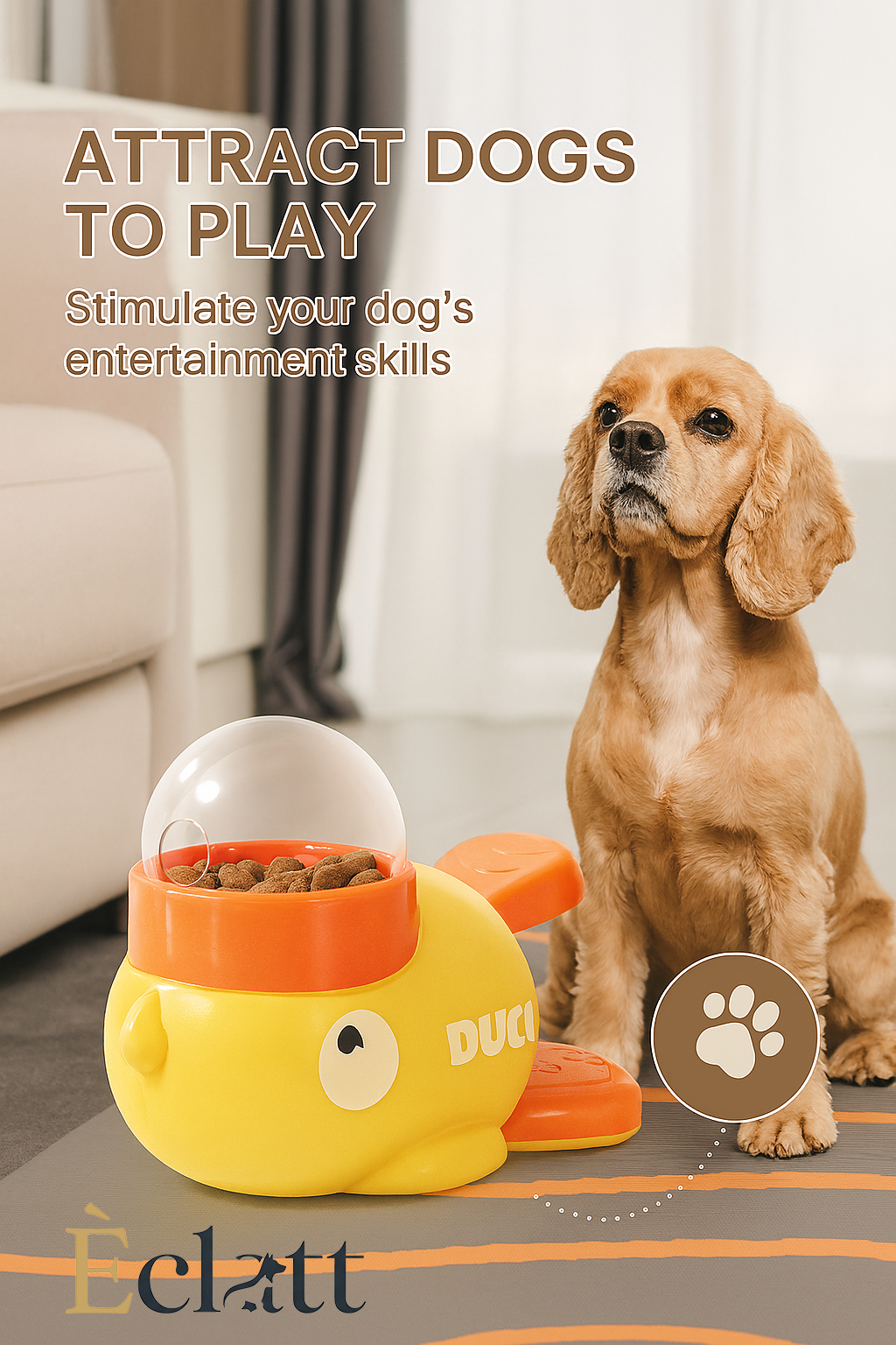 🐾 SmartPlay™ Duck Feeder by Èclatt
