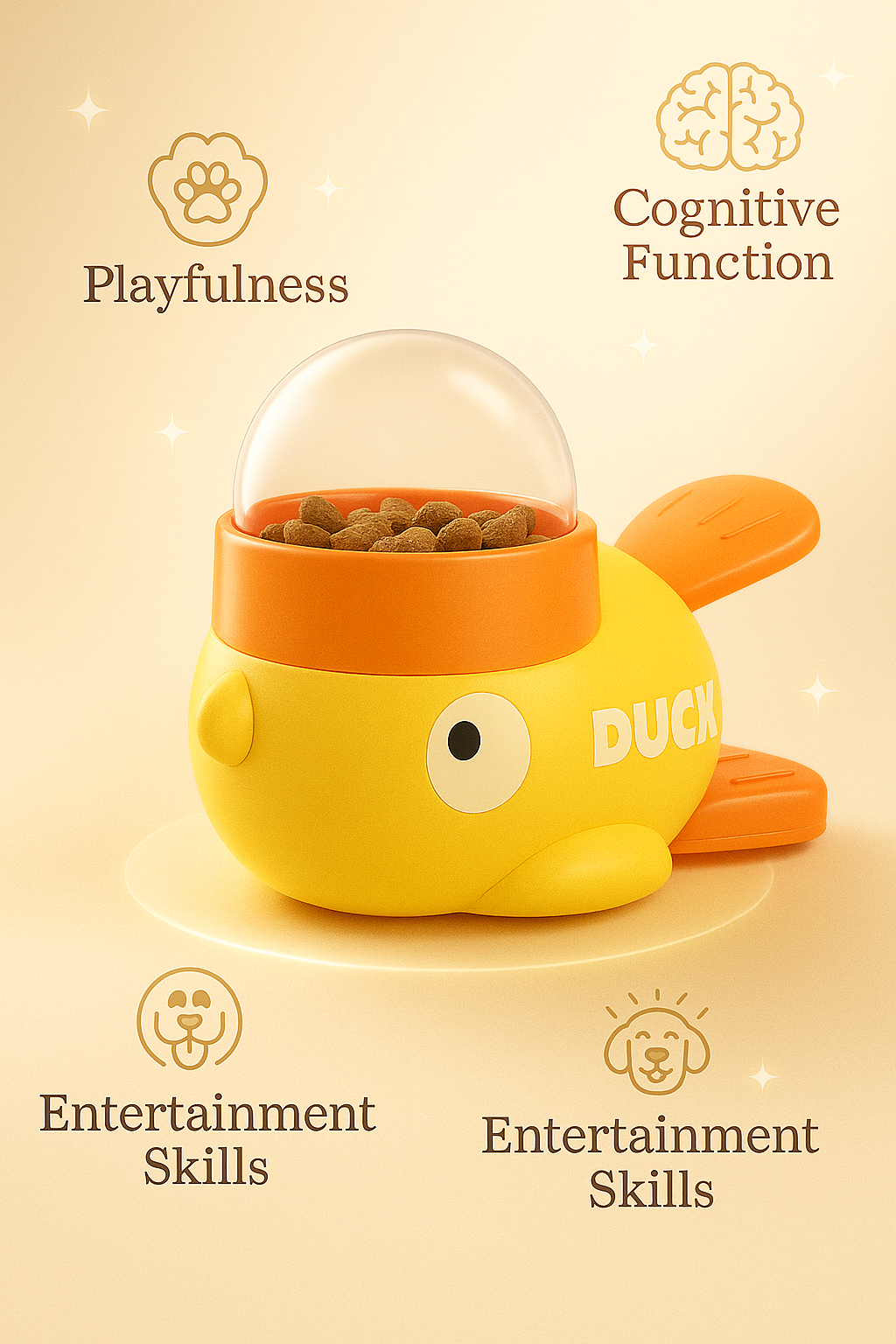 🐾 SmartPlay™ Duck Feeder by Èclatt
